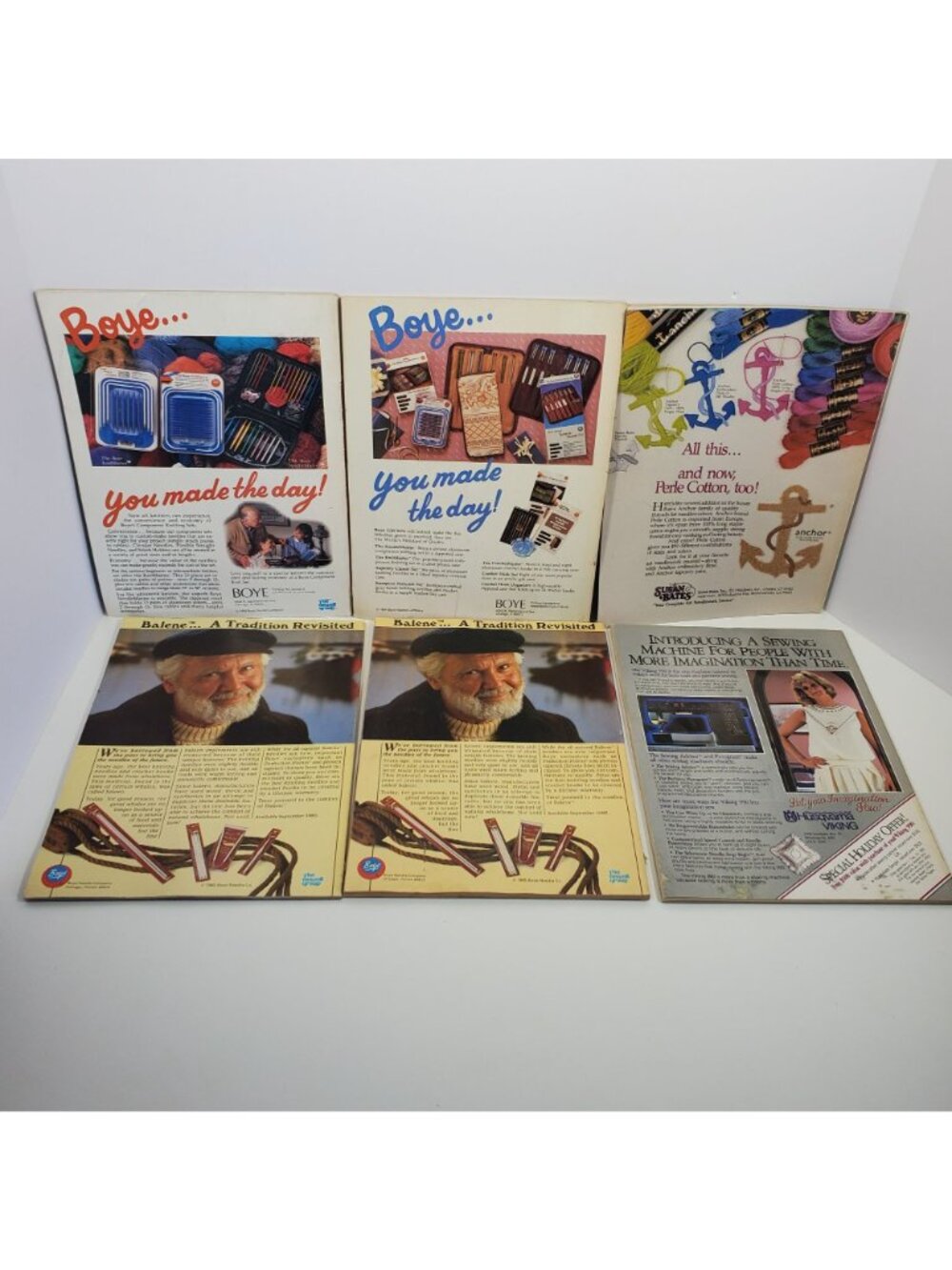 McCalls Needlework And Crafts Magazine Lot 6 Issues 1985 Vintage - Picture 4 of 12